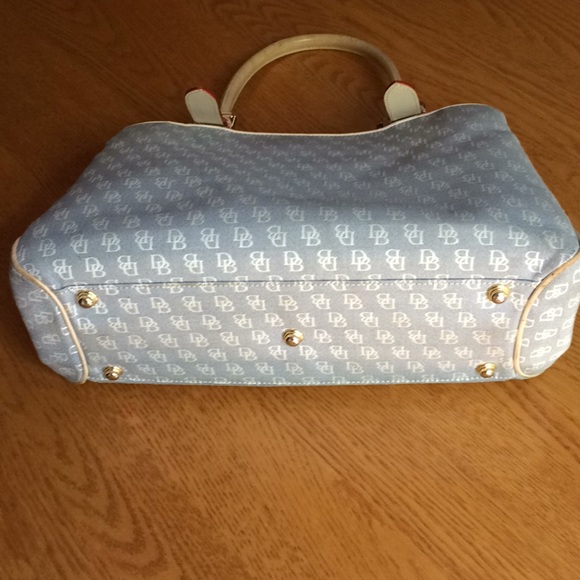 Dooney & Bourke Blue Signature Purse - Picture 2 of 8